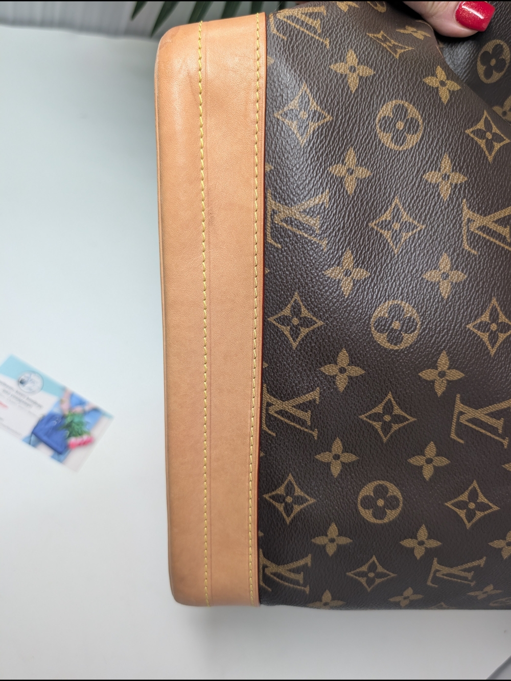 Louis Vuitton Brown‎ Monogram Noé Drawstring Bucket Bag - Picture 13 of 16